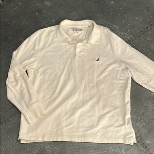 Nautica Men's White Polo Shirt